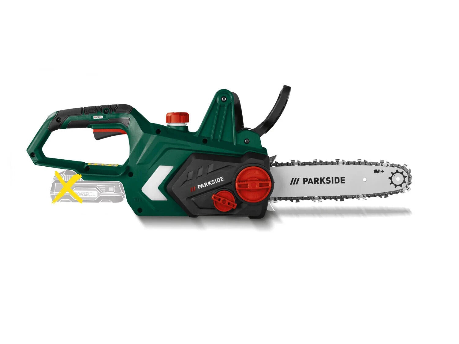 Cordless chainsaw PARKSIDE 20V without battery and charger PKSA 20-Li B2 