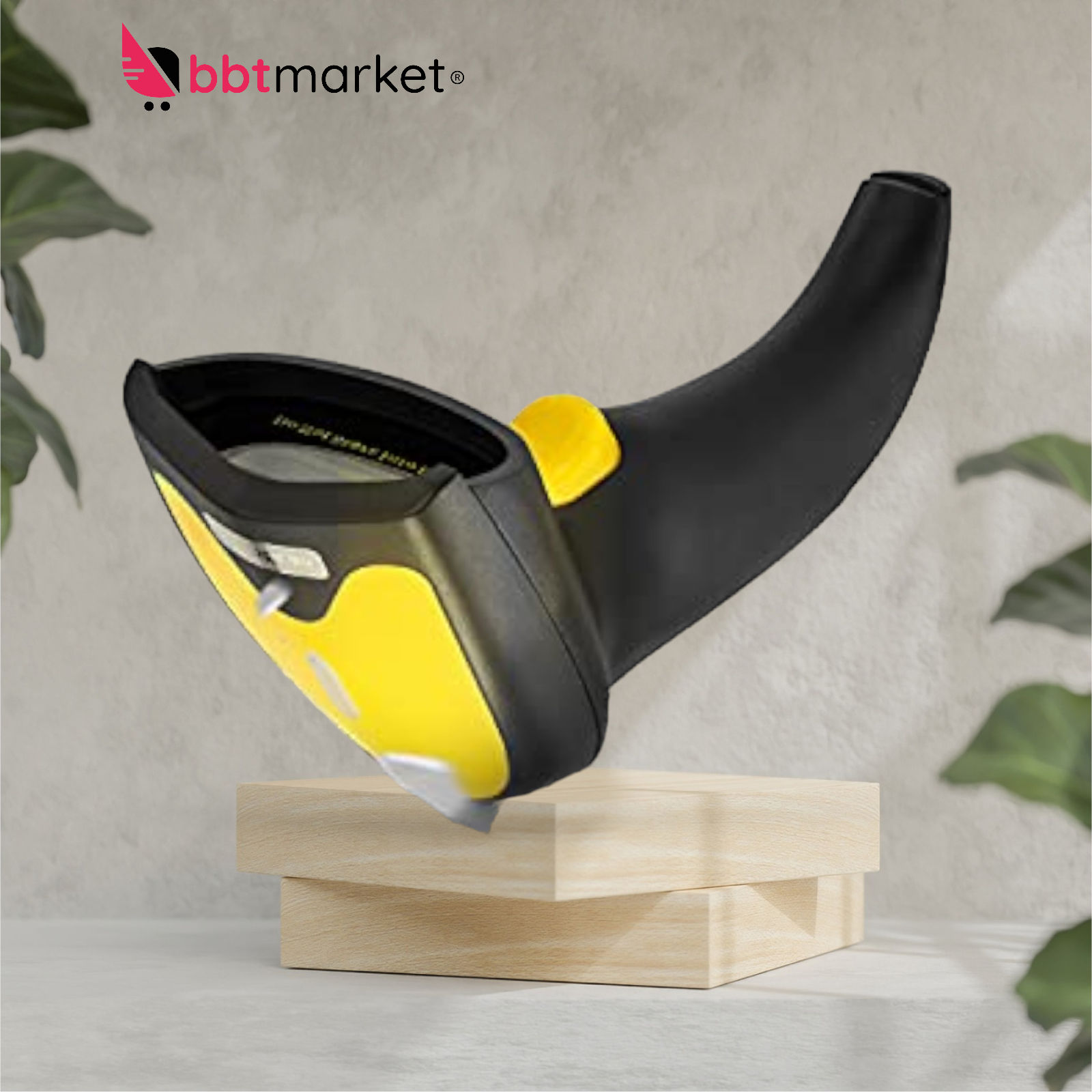 Barcode Scanner Bluetooth, kabelloser 1D Laser USB Barcode Leser, kompatibel