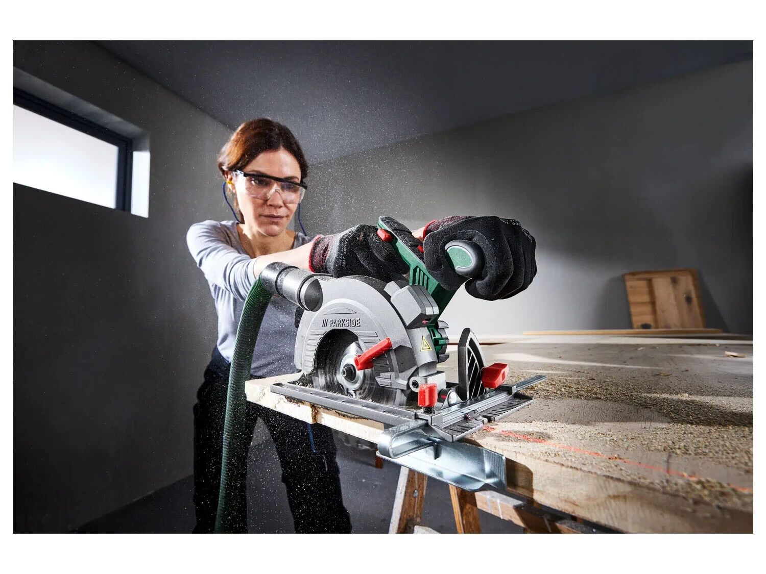 PARKSIDE 20 V Cordless Circular Saw PHKSA 20 Li without battery and charger-NEW 