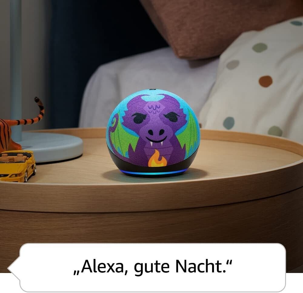 Amazon Echo Dot 5.Gen | 2022 Smarter Lautsprecher Alexa | Mit / ohne Uhr | Kids