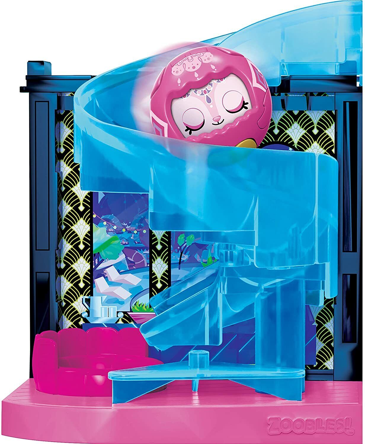 Zoobles Magic Mansion Transformable Dream House with 6 Rooms and Slide 19809426 