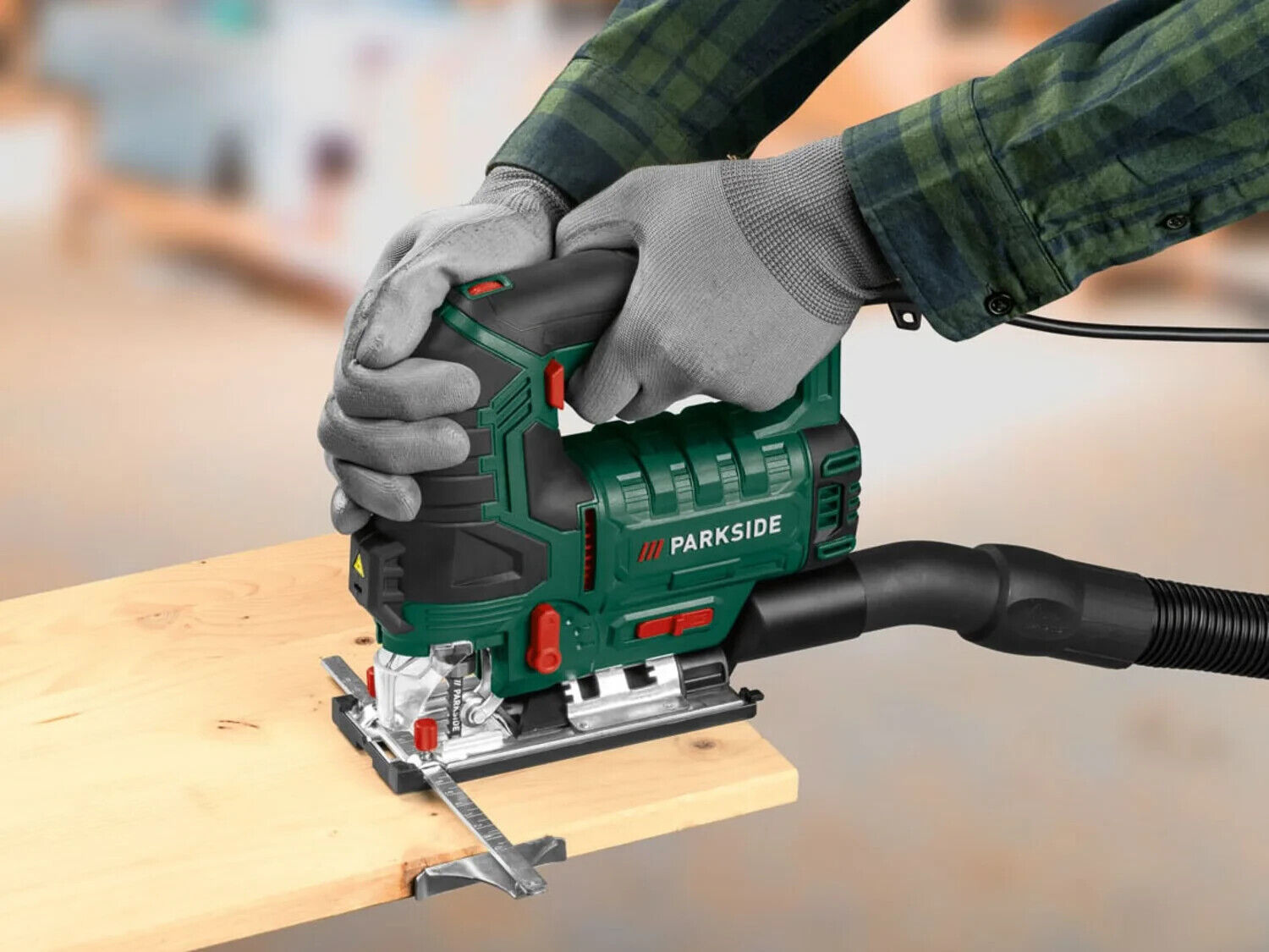 PARKSIDE® Pendelhubstichsäge »PSTD 800 C3«, mit Laserführung Saw-Lock Neu&OVP!