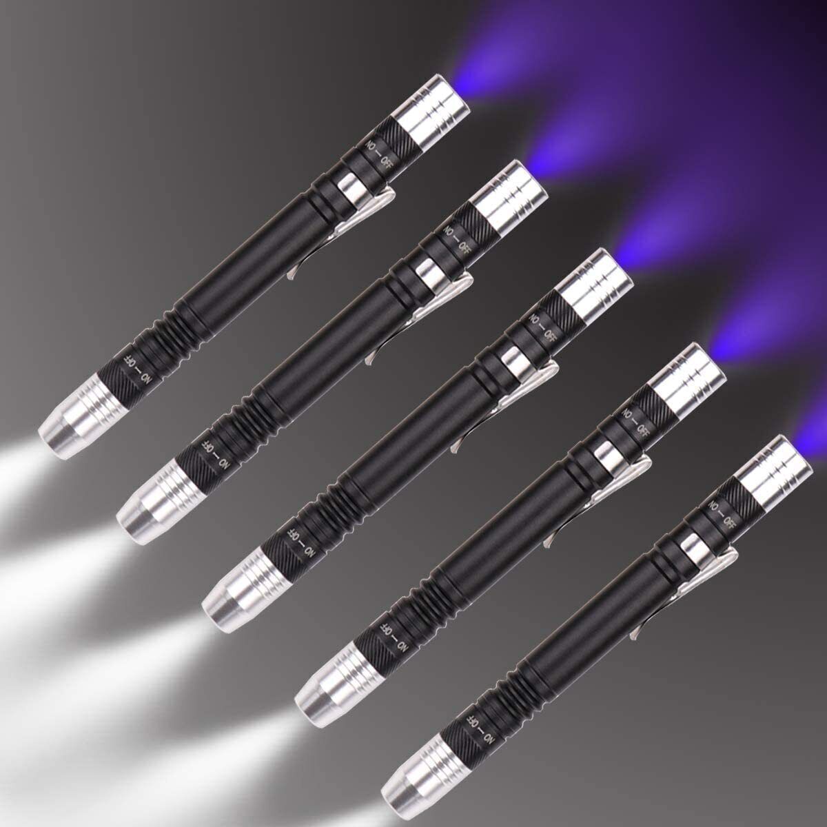 Mini UV Flashlight LED Lamp 395nm Blacklight Amber Blacklight Handheld Lamp 