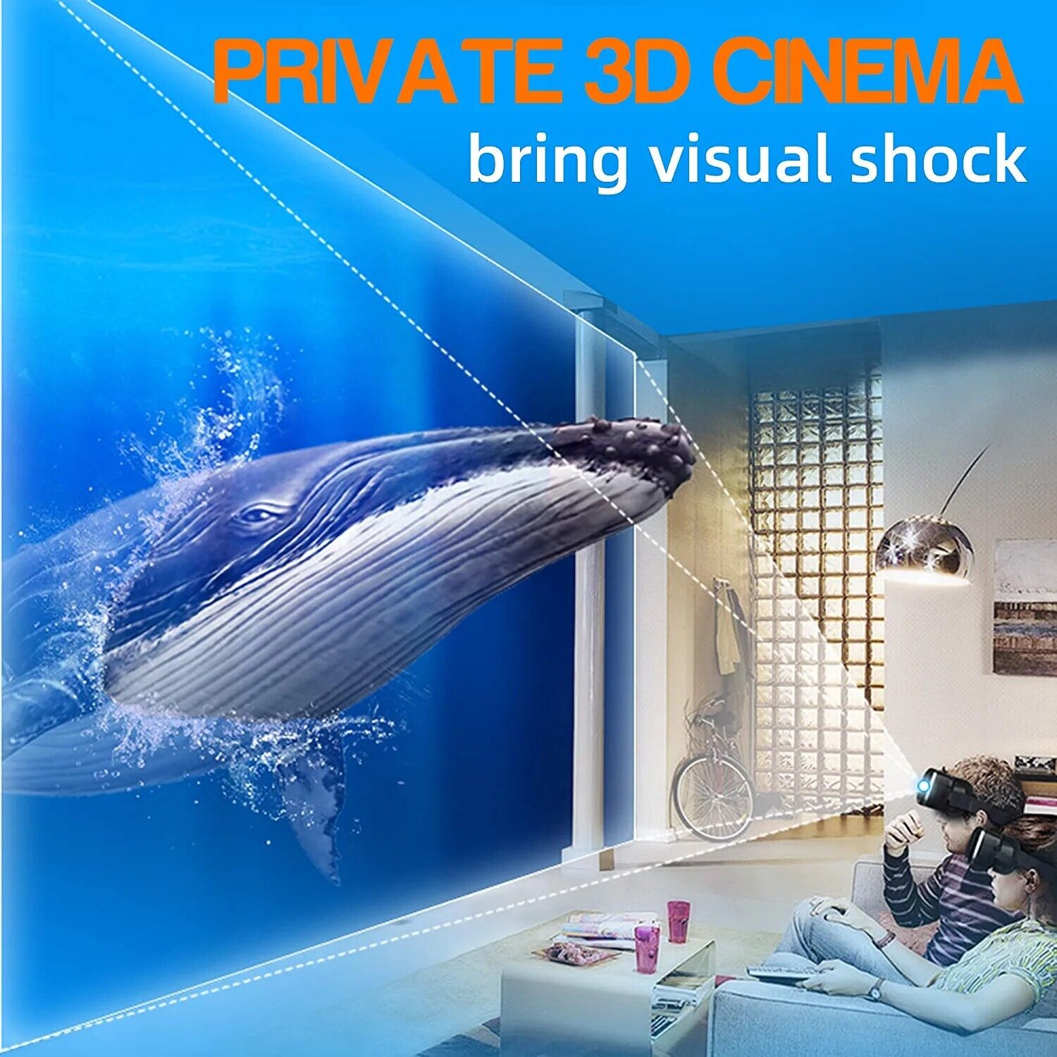 VR Brille 3D für Smartphone & PC – Leichtes VR Headset mit Linsen-/Pupillen-Distanzregler, abnehmbarem Komfortpolster, kompatibel mit Android & iOS