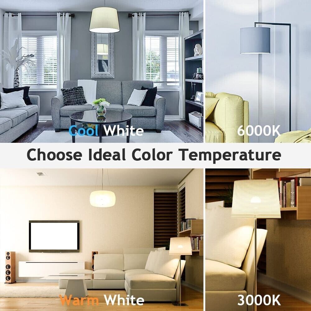 8x Set LED bulbs with 15W150W bulbs spotlight lamp spotlight 3000k new