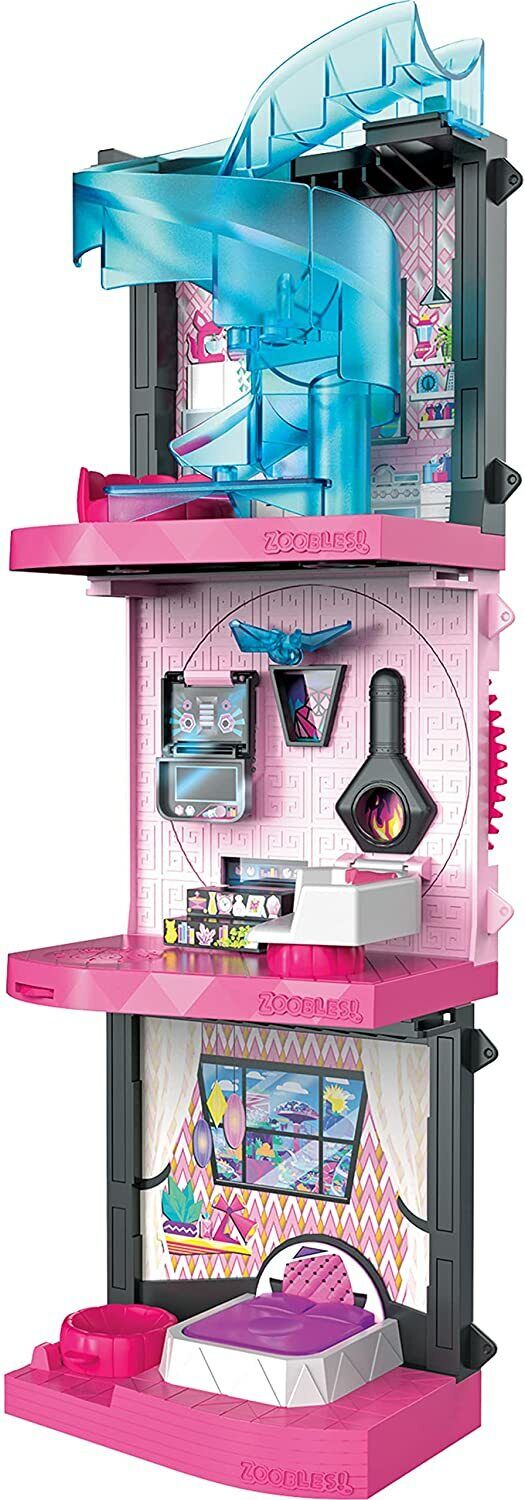 Zoobles Magic Mansion Transformable Dream House with 6 Rooms and Slide 19809426 
