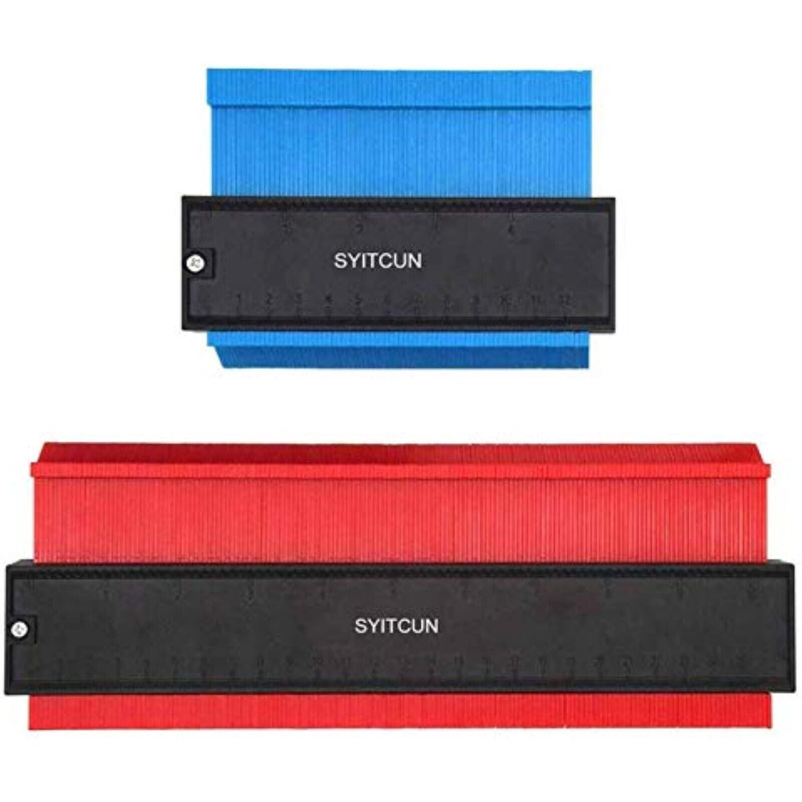 2x CONTOUR GAUGE 250mm&amp;130mm MEASURING DEVICE CONTOUR GAUGE CORNERS LAMINATE new 