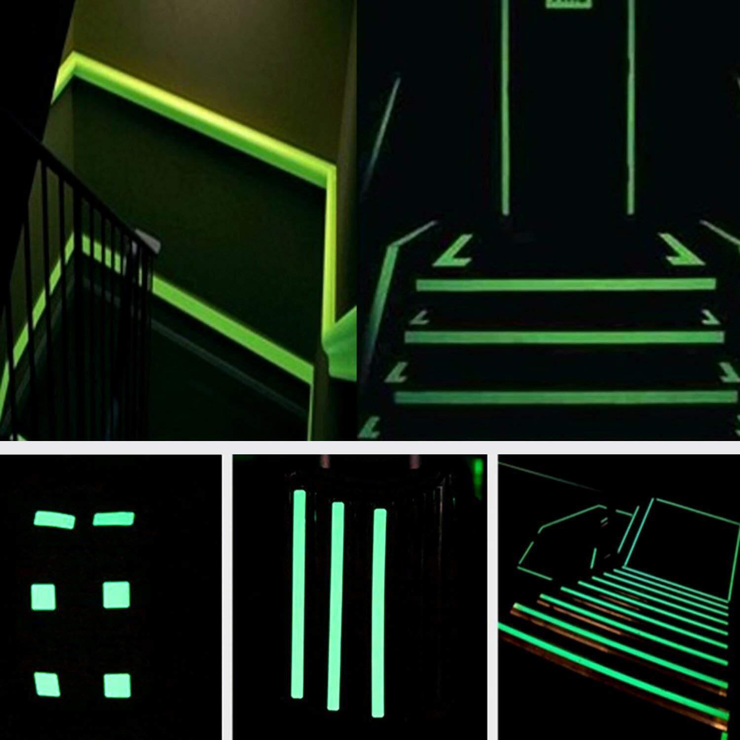 Adhesive tape luminous - phosphor tape marking tape luminous tape tape 10Mx15mm NEW 