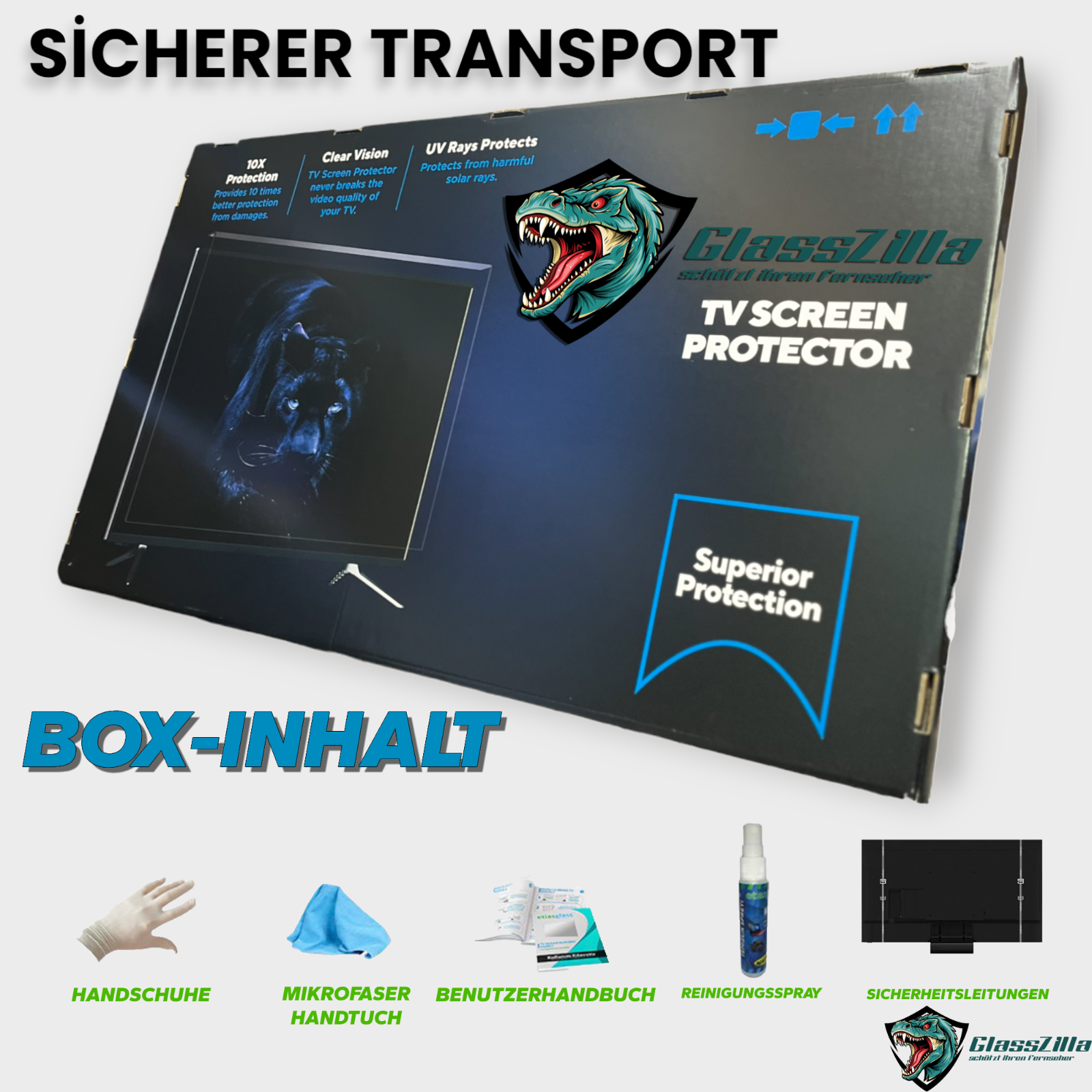Fernseher Schutz/ TV Bildschirmschutz /Displayschutz /Schutzfolie 50-55-65 Zoll