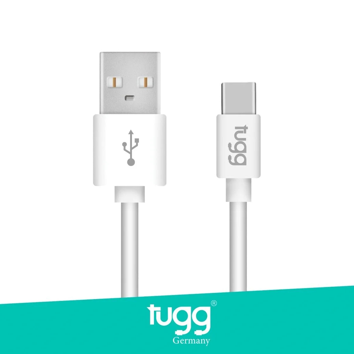 TUGG USB-A auf USB-C Ladekabel 1m Datenkabel 3A Schnellladekabel 480Mbit/s