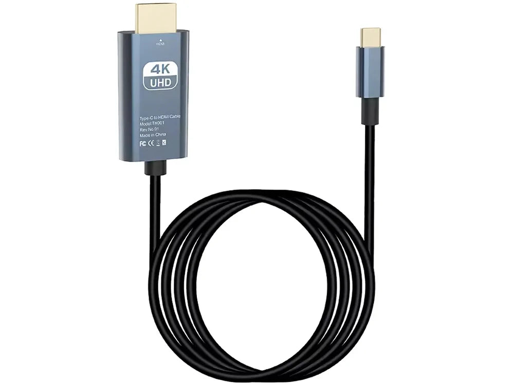 USB-C zu HDMI Kabel 4K UHD Typ C auf HDMI für Samsung Huawei Sony Xiaomi TV