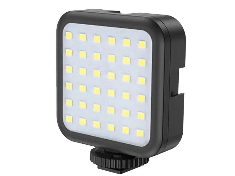 Vlogging Kit für Smartphone – Stativ mit Handyhalterung, Richtmikrofon, 49-LED-Licht und Bluetooth-Fernbedienung