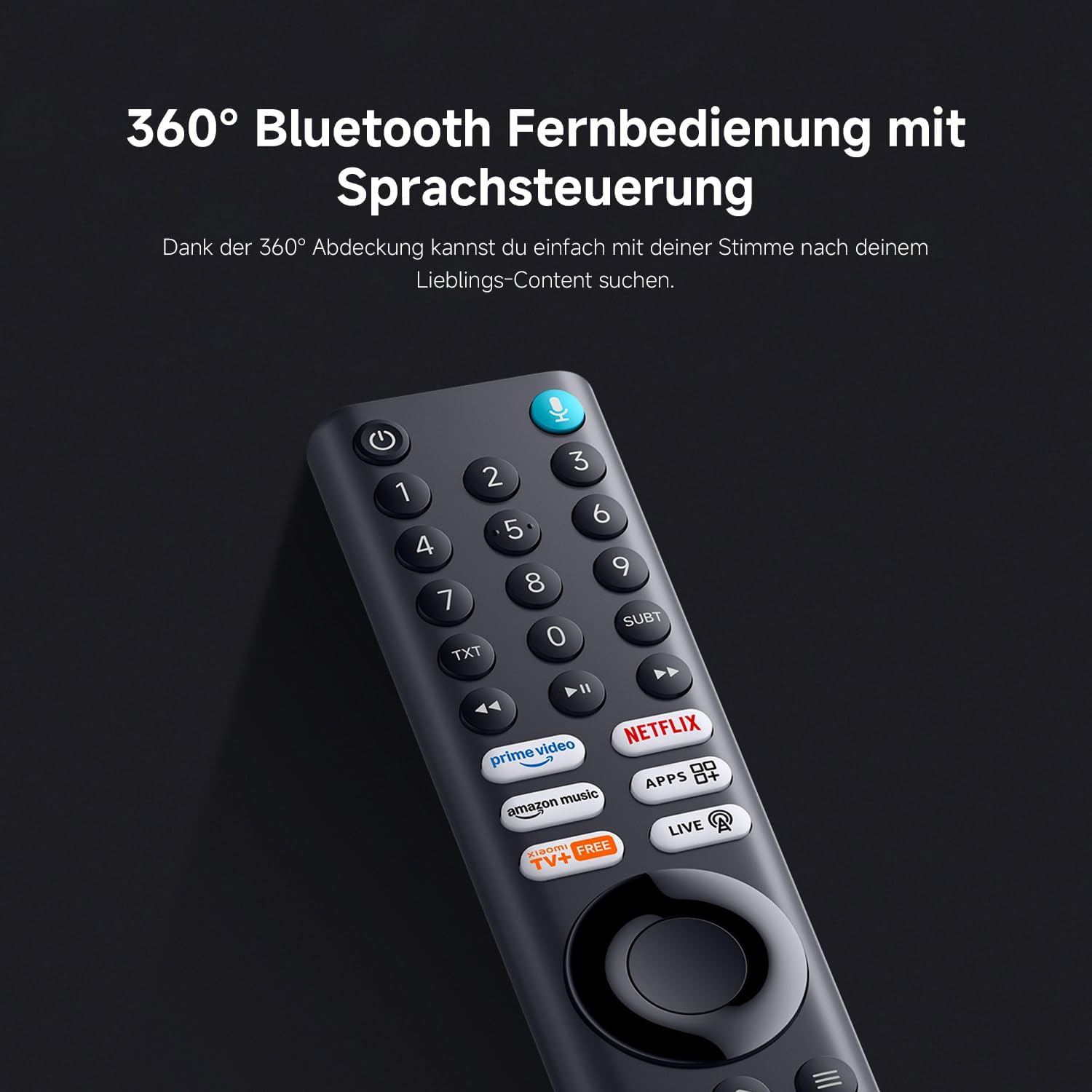 Xiaomi TV F 65 Zoll 4K UHD Smart TV mit Fire TV, HDR10, Alexa Sprachsteuerung, AirPlay, Triple Tuner und Game Boost Modus