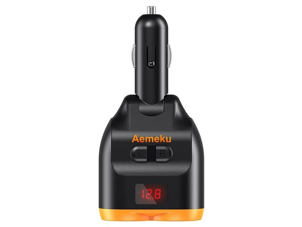 Zigarettenanzünder Verteiler 12V 24V 2 Fach USB-C USB-A QC 3.0 80W Auto Adapter